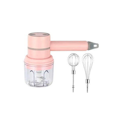 Mini Batidora Picadora 2 en 1 Recargable